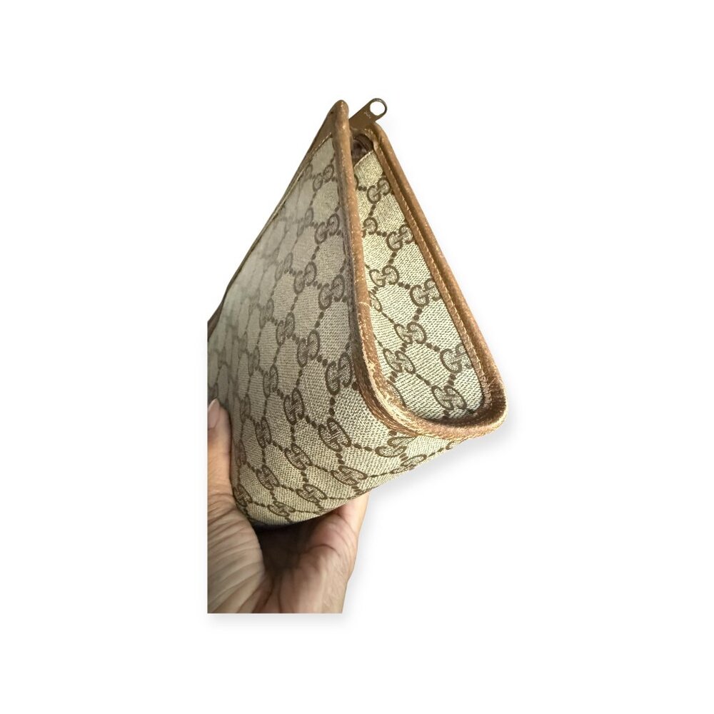 Gucci GG Supreme Pouch / Clutch | Vintage Accessory Collection - Picture 5 of 11